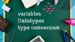 Java Variables Data Types Type Conversion Java Tutorial for Beginners