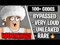 100 BEST Bypassed Roblox APRIL 2024 WORKING