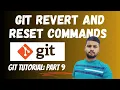 Git Undo Changes with Revert and Reset Soft Mixed Hard Git Tutorial Hindi Part 9