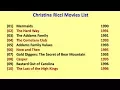 Christina Ricci Movies List