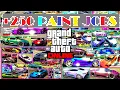 BEST OF 250 Crew Colors I PAINT JOBS in GTA 5 Online