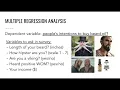 Regression Analysis - Theory