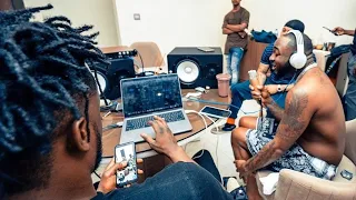 watch davido and dmw crew enjoy themselves while creating new music dope