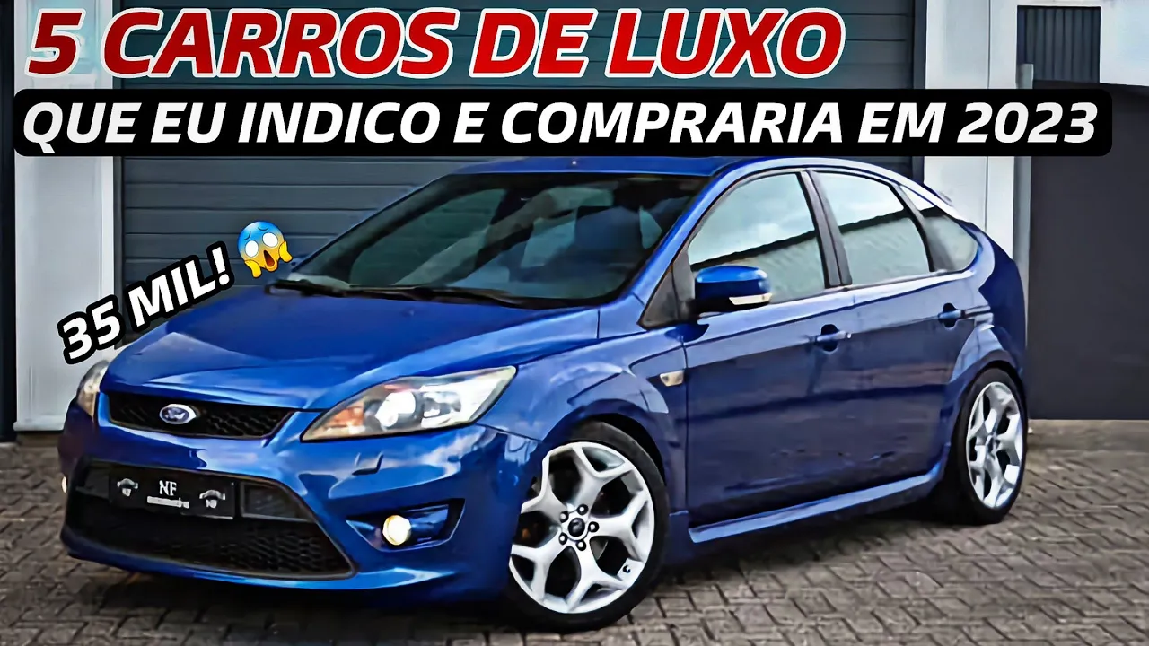 5 CARROS DE LUXO QUE EU COMPRARIA E INDICO em 2023! equipados, bonitos e baratos