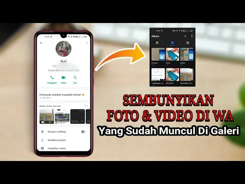 Cara Menyembunyikan Foto Dan Di WhatsApp Yang Terlanjur Muncul Di Galeri