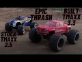 Download Lagu BUILT TMAXX 3.3 and a TMAXX 2.5 THRASH