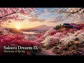 Sakura Dreams IX | Harmony of Spring 🌸 Solo Nylon Guitar for Sleep, Meditation & Relaxation #Nylon