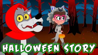 Little Red Riding Hood's Halloween story | Ms. Booksy | Cool School Cartoons for kids