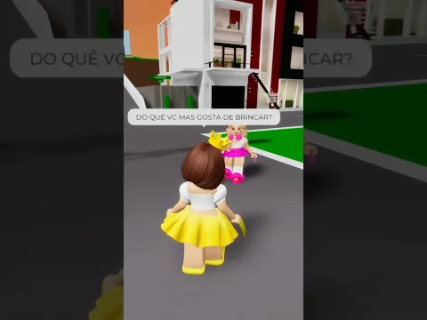 Do Quê Você Mas Gosta De Brincar? #robloxshorts #roblox