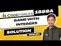 Game with Integers Codeforces 1899A Solution Codeforces Round 909 Div 3 English
