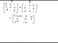 Program to multiply two matrices in C language