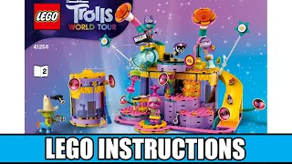 LEGO Instructions: How to Build LEGO Vibe City Concert - 41258 (LEGO TROLLS)