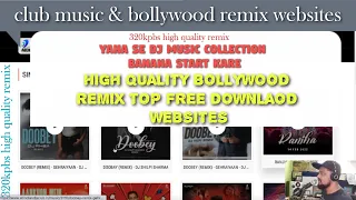 websites to download free bollywood remixes hip hop commercial remixes detailed video hindi 