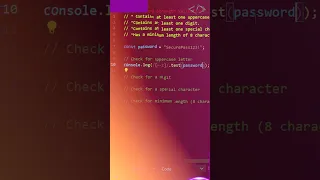 Password Strength Validation Interview Question in JavaScript