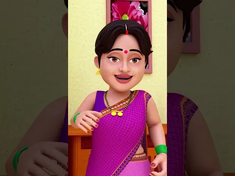 चाँद उथे छे | Chand Uthey Che | Haryanvi Rhymes for Kids | प्यारा हरियाणवी बाल गीत #shorts
