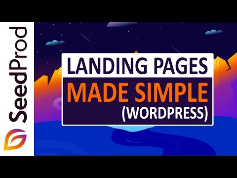 How to Create a Simple Landing Page in WordPress