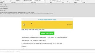 Reset Password In MYDHL