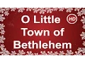 Lagu O Little Town of Bethlehem with  Lyrics | Best Christmas Carols \u0026 Songs