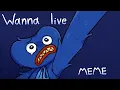 Download Lagu Wanna live MEME//Poppy Playtime//Huggy Wuggy