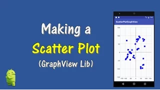 Making a Scatter Plot Android GraphView Lib