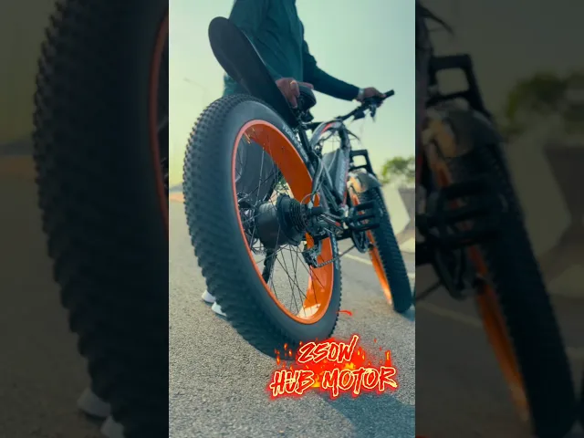 Jaguar Electric Fat Bike 7.8 Ah product demo video
