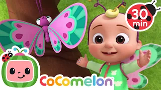 Butterfly Song 🦋🌼 | Stay Pawsitive 🐾 | JJ's Animal Time | CoComelon Cartoons
