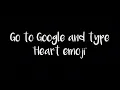 How to copy and paste hearts into your writing on mobile The easy way GlitterGirlGoDIYS