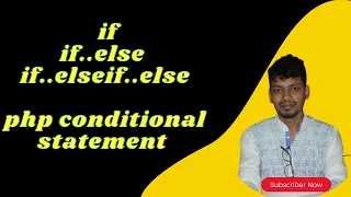 PHP Conditional Statements by mithun sarker part 9