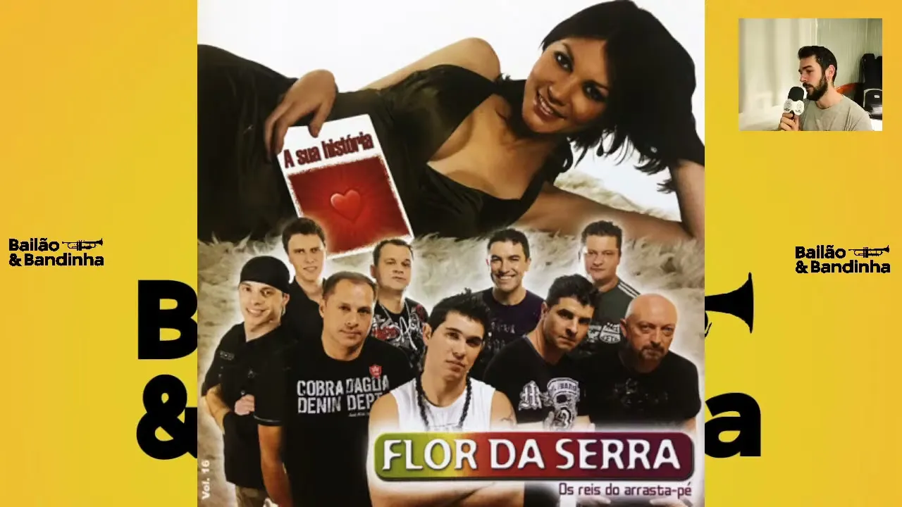 ????"A SUA HISTÓRIA" e "SÁBADO EU VOU" são destaques deste álbum do Flor da Serra