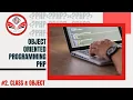 OOP PHP Class Object