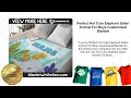 Perfect Hot Cute Elephant Safari Animal For Boys Customized Blanket