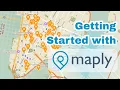 Getting started with Maply - best map maker map multiple locations embed maps
