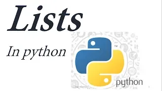 Python Tutorial for Beginners 4 Lists array