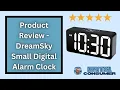 DreamSky Digital Alarm Clock Review Bright Display USB Charging Adjustable Volume