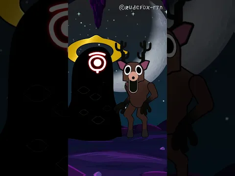 ⛏️Rude Fox Found GOLD… Then VoidGaze and The Deer Appeared! #shorts