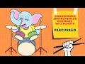 Lagu Conhecendo instrumentos musicais em 1 minuto- Percussão