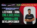 Find a Safe Walk Through a Grid LeetCode 3286 0-1 BFS Java Developer Coder