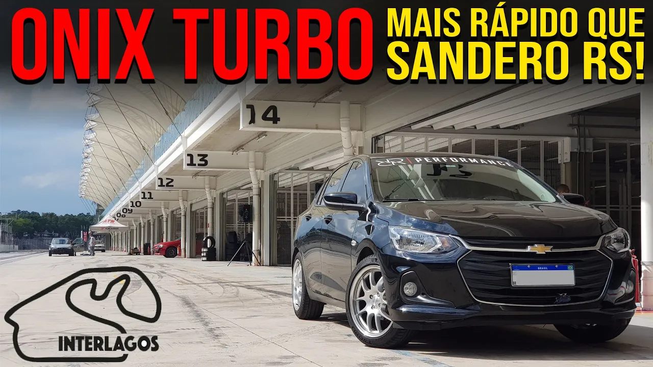 ONIX TURBO em Interlagos! Ft. ADG @CanalHighTorque  - BATI O TEMPO DO SANDERO RS -Fullpower Lap ????????