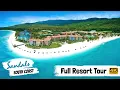 Sandals South Coast Jamaica Full Resort Walkthrough Tour Review 4K All Public Spaces 2021