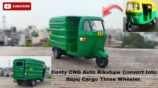 centy cng auto rikshaw convert into bajaj cargo three wheeler