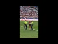 Woman in Swimsuit Invades Pitch at Champions League Final