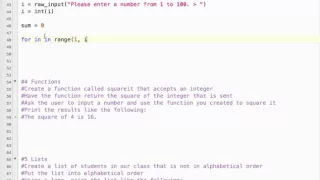 Python Final Review 3