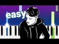 Download Lagu Kina - Can We Kiss Forever (ft. Adriana Proenza) 100% EASY PIANO TUTORIAL