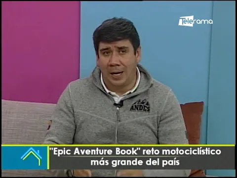 Epic Aventure Book reto motociclístico más grande del país