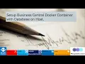 How Do I - Create a Docker Container Using Local SQL Server using BC-Containerhelper