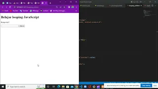 Looping Perulangan JavaScript