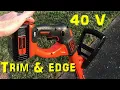 BLACK DECKER 40V Lithium Cordless Feeding 065 Line - Overview Review
