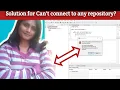 Solution for can t connect to any repository selenium gitgub token genaration in got gub