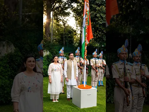 Happy 80th Independence Day. Jai Hind! | Raghav Chadha & Parineeti Chopra