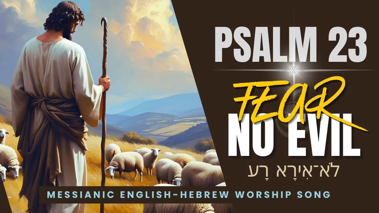 Fear No Evil/A Psalm 23 Worship Song of Trust and Comfort/English-Hebrew Messianic Worship Song Fear No Evil/A Psalm 23 Worship Song of Trust and Comfort/English-Hebrew Messianic Worship Song